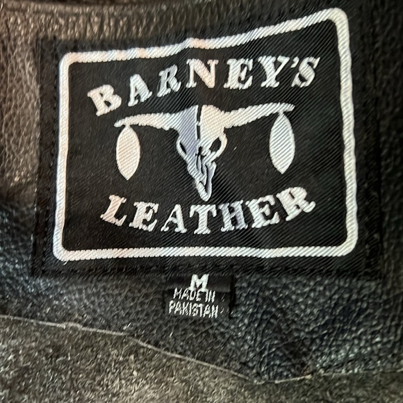 NWT Barney’s Leather Motorcycle Chaps - Picture 6 of 8
